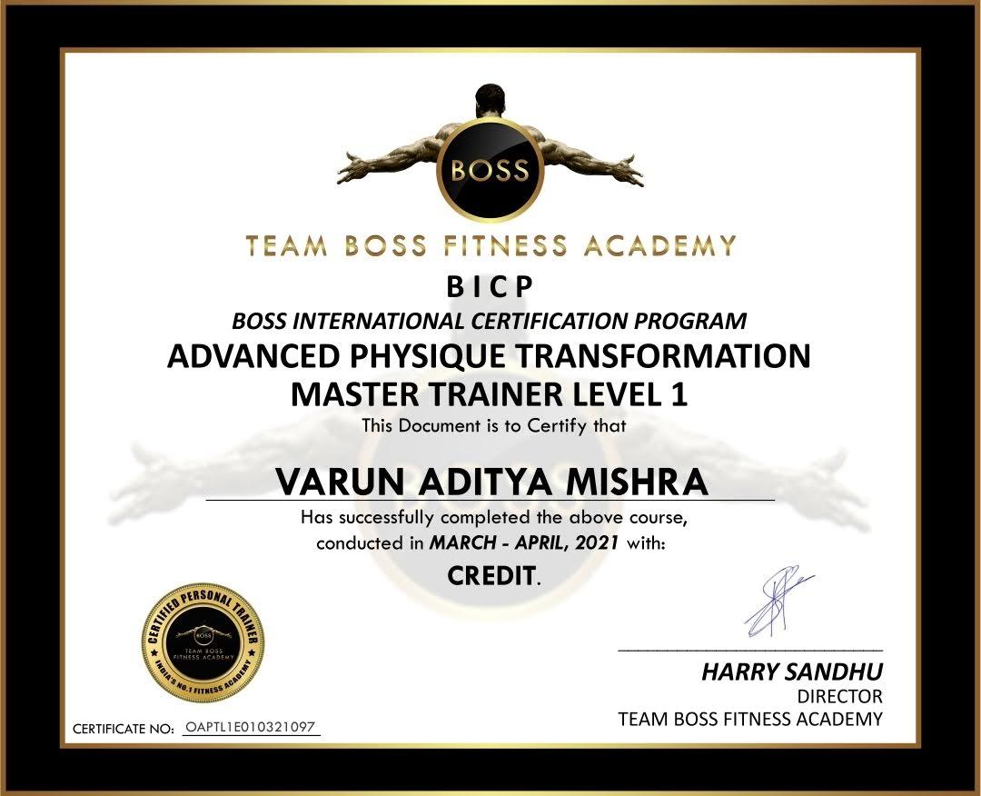 Advanced Physique Transformation - Master Trainer Level 1